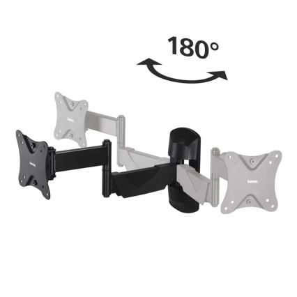 Hama - Support mural pour TV avec bras articulé 10-26" noir