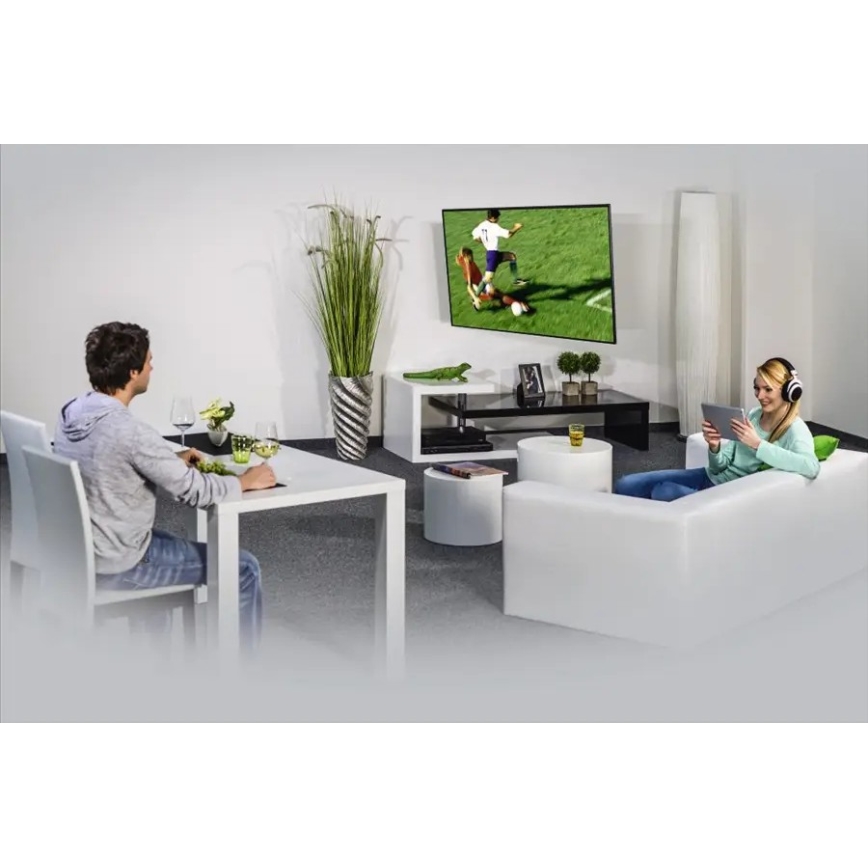 Hama - Support mural pour TV avec bras articulé 32-65" noir