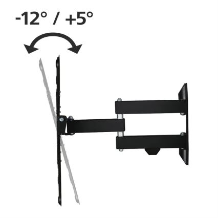 Hama - Support mural pour TV avec bras articulé 32-65" noir