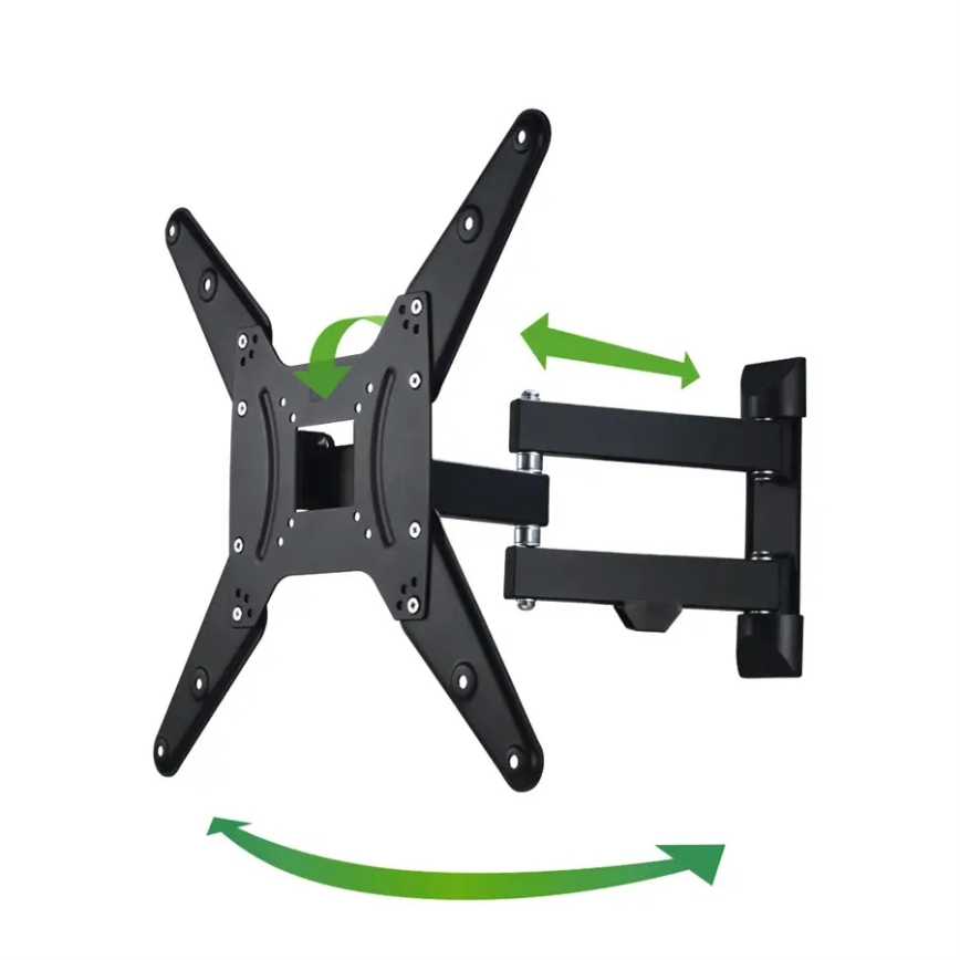 Hama - Support mural pour TV avec bras articulé 32-65" noir