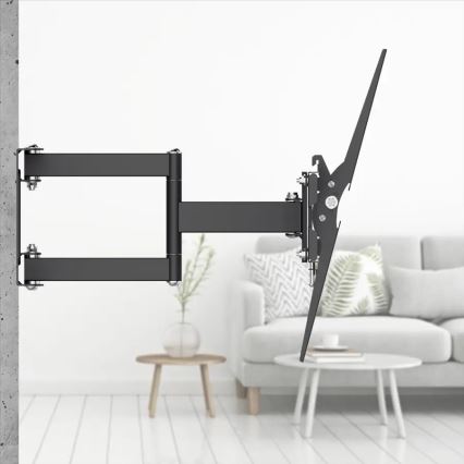 Hama - Support mural pour TV avec bras articulé 32-65" noir