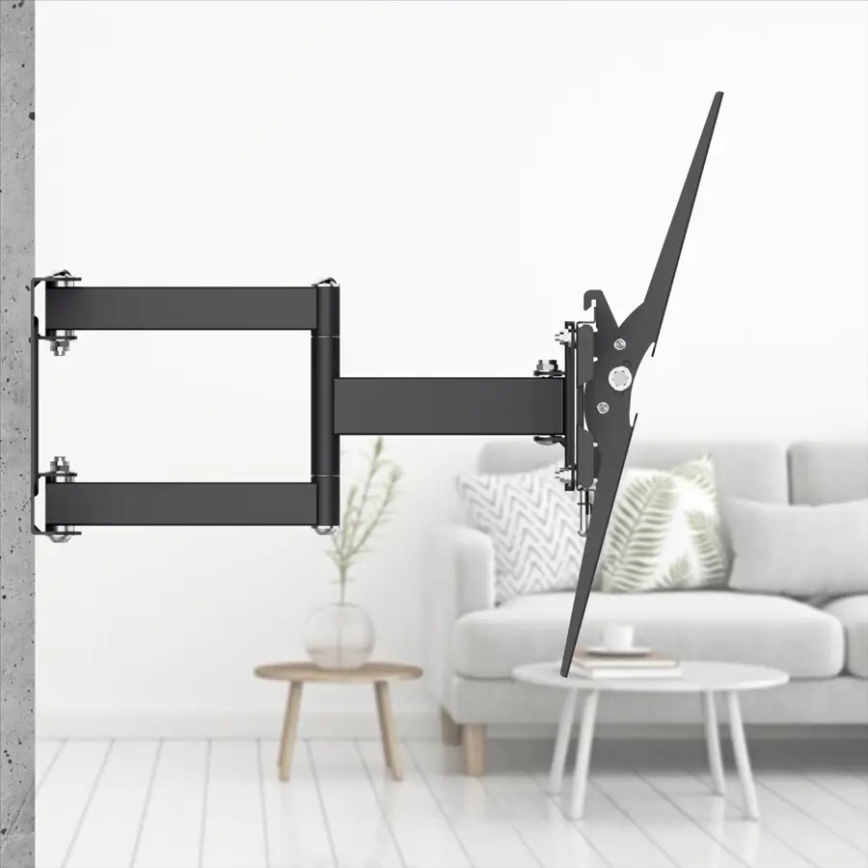 Hama - Support mural pour TV avec bras articulé 32-65 noir