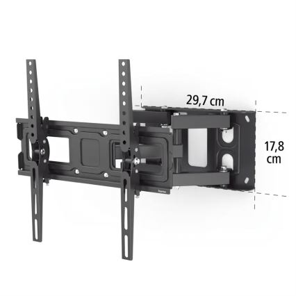 Hama - Support mural pour TV avec bras articulé 32-65" noir