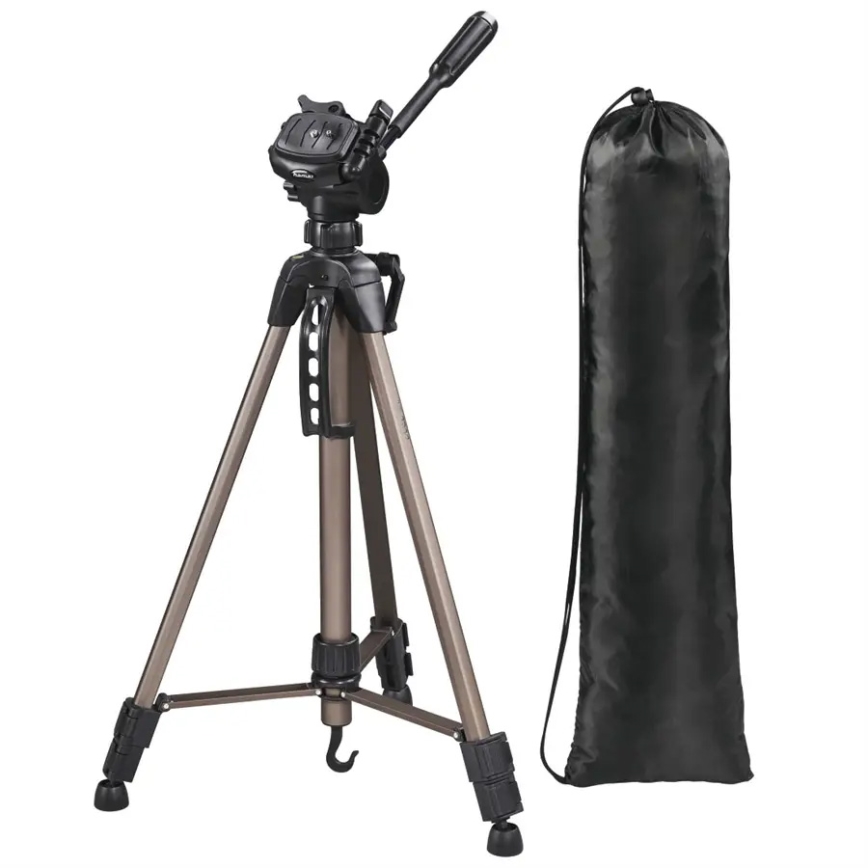 Hama - Trépied pour appareil photo 153 cm beige/noir