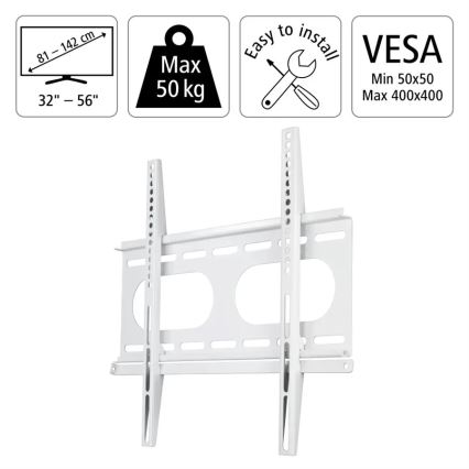 Hama - Wandhouder voor TV 32-56” wit