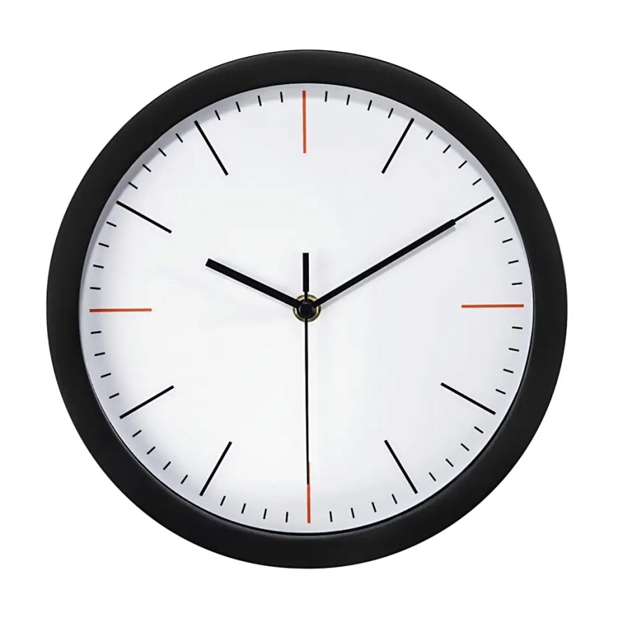 Hama - Wandklok 1xAA zwart/wit