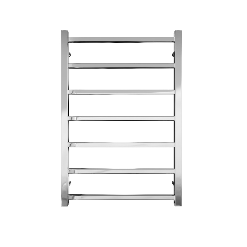 Handdoekladderradiator INOX TOKIO 161W/230V 77x53 cm roestvrij staal / glanzend chroom