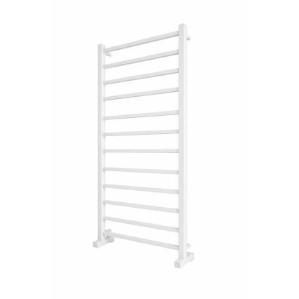 Handdoekradiator INOX TOKIO 233W/230V 117x53 cm RVS/wit