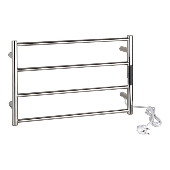 Handdoekrek 56x37 cm RVS/zilver