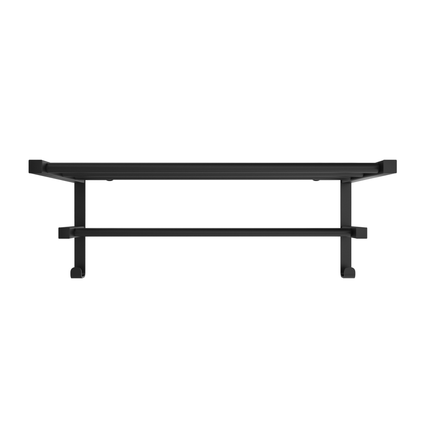 Handdoekrek voor badkamerradiator HF SHEFFIELD 52x28,4 cm zwart