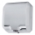 Handdroger 29,5x32 cm RVS/zilver