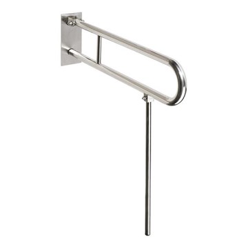 Handgreep 10x80 cm RVS/zilver