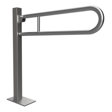 Handgreep 15,3x87 cm rvs/zilverkleurig