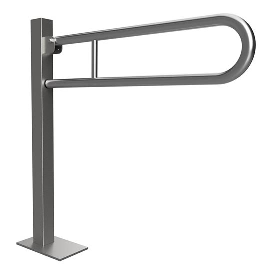 Handgreep 15,3x87 cm rvs/zilverkleurig