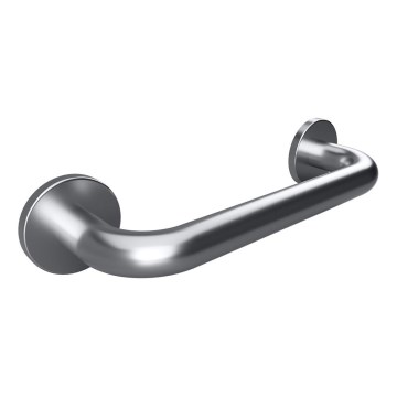 Handgreep 38x8 cm RVS/zilverkleurig