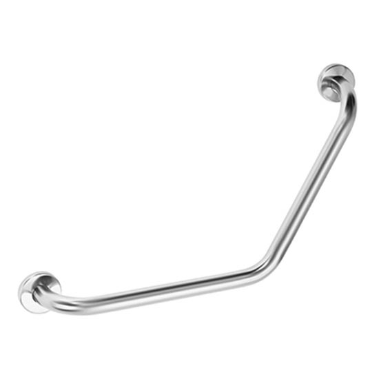 Handgreep 66x40 cm roestvrij staal/zilver