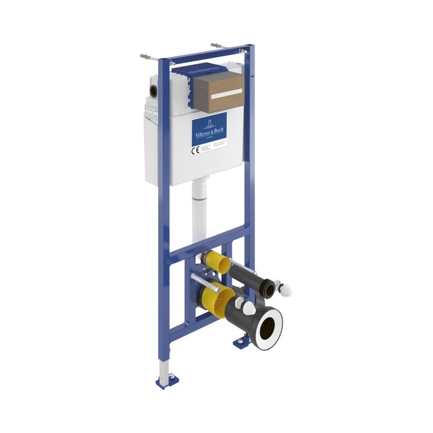 Hangend toilet SUBWAY + toiletbril SoftClose SUBWAY + spoelknop VICONNECT + inbouwmodule VICONNECT + isolerende onderplaat VICONNECT