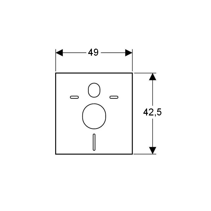 Hangend toilet SUBWAY + toiletbril SoftClose SUBWAY + spoelknop VICONNECT + inbouwmodule VICONNECT + isolerende onderplaat VICONNECT