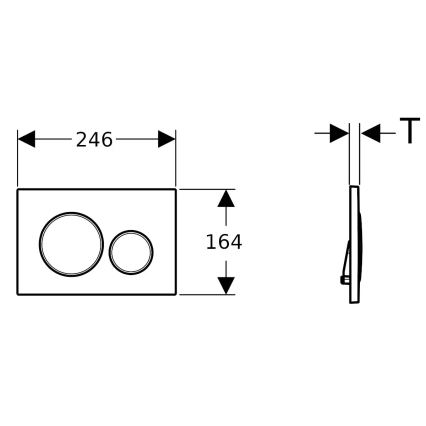 Hangend toilet met bidetfunctie TISVILDELEJE 1600W/230V + SoftClose-toiletbril + spoelknop SIGMA + inbouwmodule + isolerende onderlegplaat + afstandsbediening