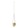 Hangende bloempot 155x17 cm goud