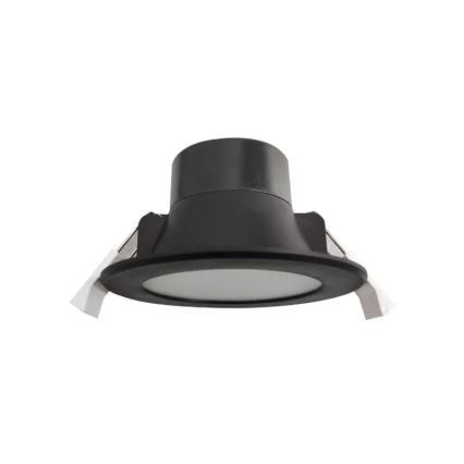 Hangende LED Badkamer plafond verlichting LED/7W/230V 4000K zwart IP44