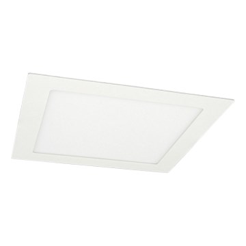 Hangende LED Badkamer plafond verlichting VEGA LED/18W/230V 2800K 22,5 cm IP44 sneeuw wit