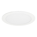 Hangende LED Badkamer plafond verlichting VEGA LED/18W/230V 3800K diameter 22,5 cm IP44 sneeuw wit