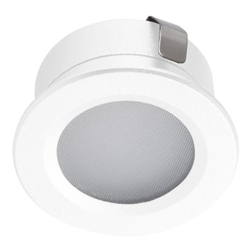 Hangende LED plafondverlichting voor buiten IMBER LED/1W/12V 3000K diameter 3 cm 40 lm IP65 wit
