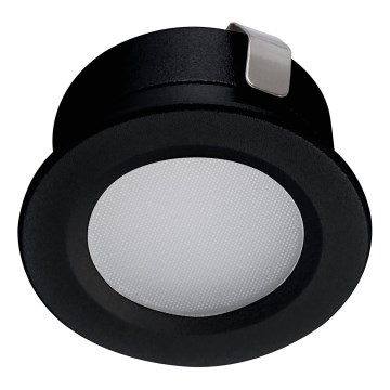 Hangende LED plafondverlichting voor buiten IMBER LED/1W/12V 6500K diameter 3 cm 30 lm IP65 zwart