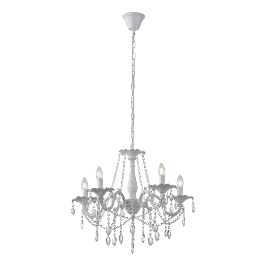 Hanglamp aan een ketting 5xE14/15W/230V