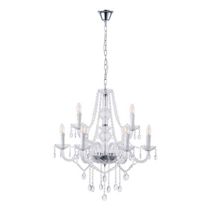 Hanglamp aan een ketting 9xE14/15W/230V