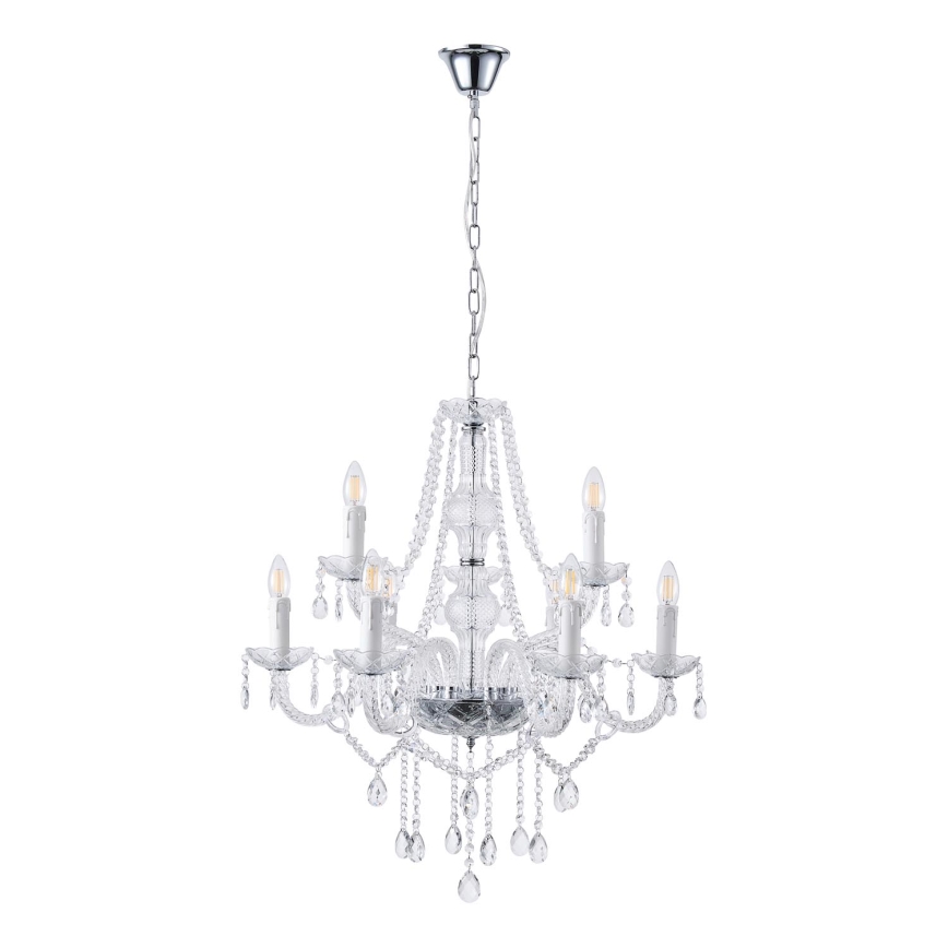 Hanglamp aan een ketting 9xE14/15W/230V