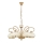 Hanglamp aan een ketting ASTORIA 5xE27/15W/230V goud