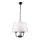 Hanglamp aan een ketting BRITTA 3xE27/60W/230V