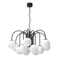 Hanglamp aan een ketting CAMBRIDGE 12xE14/60W/230V zwart