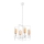 Hanglamp aan een ketting CEDRIC II 4xE27/60W/230V wit