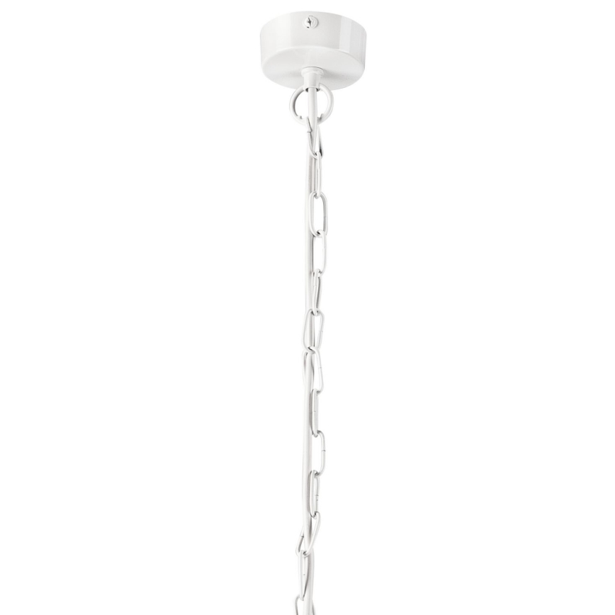 Hanglamp aan een ketting CEDRIC II 4xE27/60W/230V wit