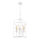 Hanglamp aan een ketting CONSTANTINE 3xE27/60W/230V wit