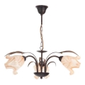 Hanglamp aan een ketting DUCATTI 3xE14/10W/230V brons