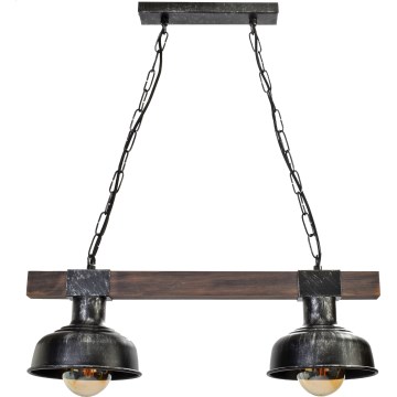 Hanglamp aan een ketting FARO 2xE27/60W/230V