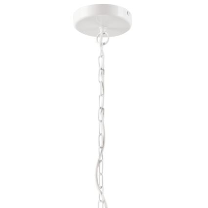 Hanglamp aan een ketting GINA 3xE27/60W/230V wit