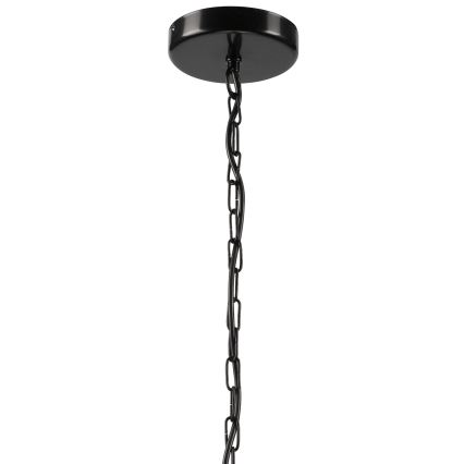 Hanglamp aan een ketting GINA 5xE27/60W/230V zwart