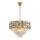 Hanglamp aan een ketting LUXURIA 9xE14/40W/230V goud