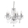 Hanglamp aan een ketting MARIE 5xE14/40W/230V glanzend chroom