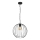 Hanglamp aan een ketting MERCURE 1xE27/15W/230V zwart