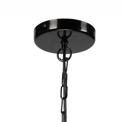 Hanglamp aan een ketting OSCAR 4xG9/5W/230V zwart