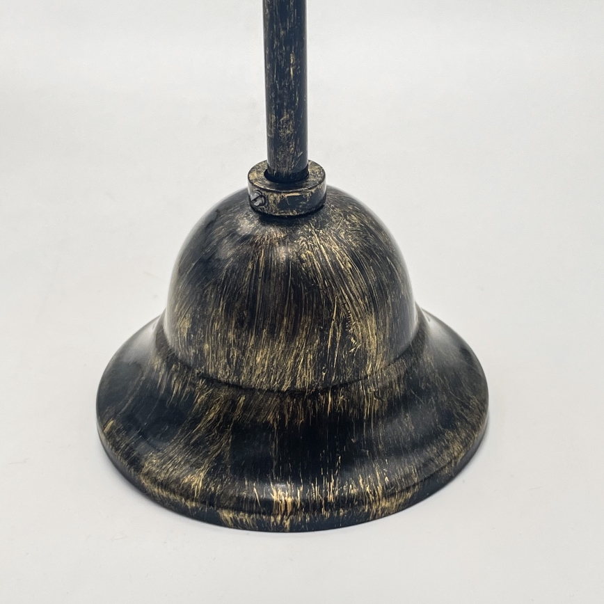 Hanglamp aan een ketting RETRO 2xE27/60W/230V brons/patina