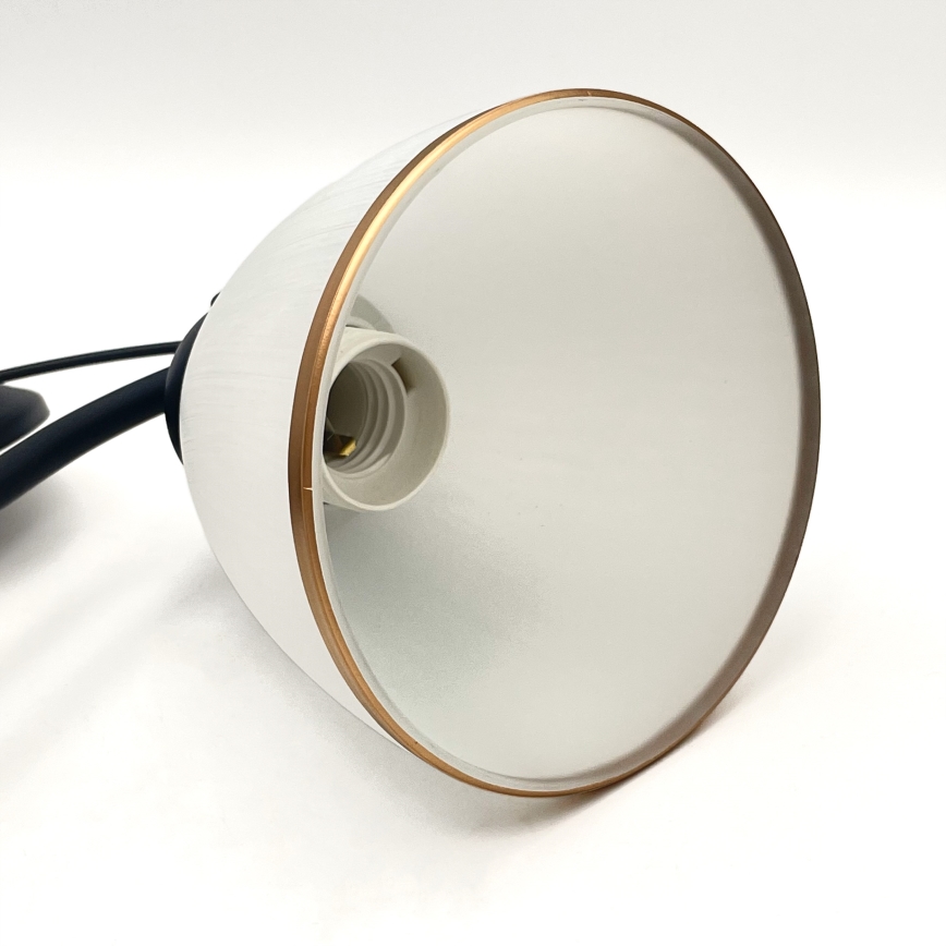 Hanglamp aan een ketting RETRO 2xE27/60W/230V mat zwart