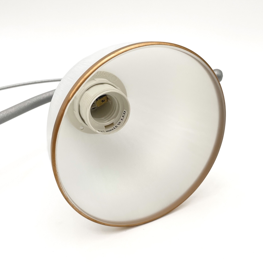 Hanglamp aan een ketting RETRO 2xE27/60W/230V zilver
