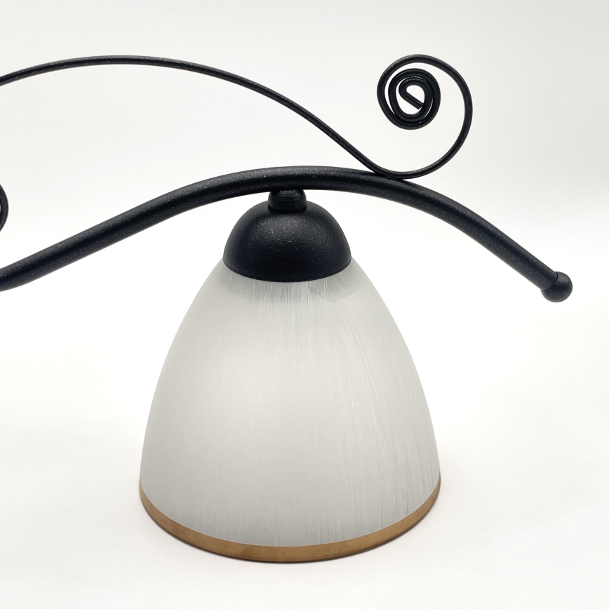 Hanglamp aan een ketting RETRO 2xE27/60W/230V zwart